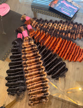 ON HAND- Boho Bulk Hair (Single + Double Drawn)