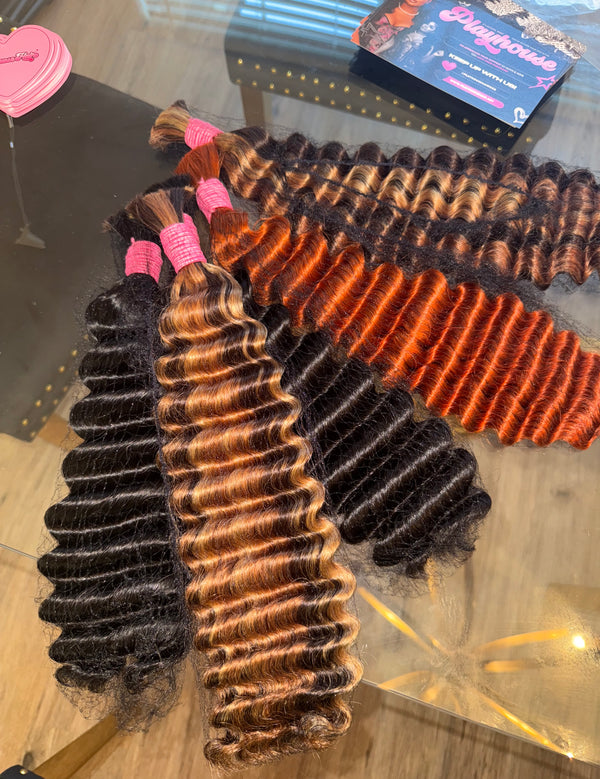 ON HAND- Boho Bulk Hair (Single + Double Drawn)