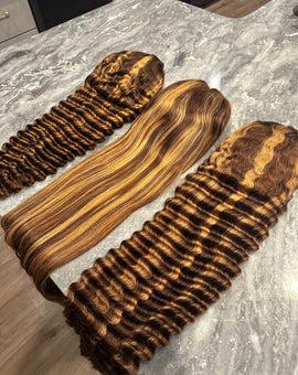 ON HAND- HIGHLIGHT LACE FRONTAL WIG