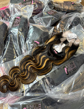 ON HAND- HIGHLIGHT 1B/27 LACE FRONTAL WIGS