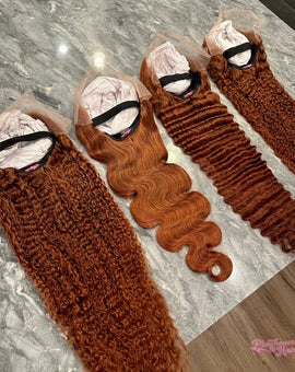 ON HAND- CHESTNUT BROWN LACE FRONTAL WIGS
