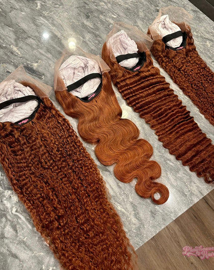 ON HAND- CHESTNUT BROWN LACE FRONTAL WIGS