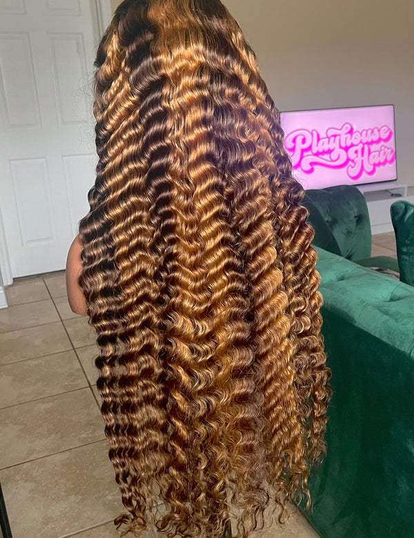 ON HAND- HIGHLIGHT LACE FRONTAL WIG