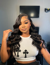 ON HAND-  BLACK LACE FRONTAL WIGS
