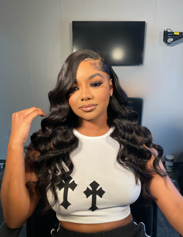 ON HAND-  BLACK LACE FRONTAL WIGS